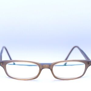 Vintage Oliver Peoples Zuko SMK Green Brown Grain Made in Japan